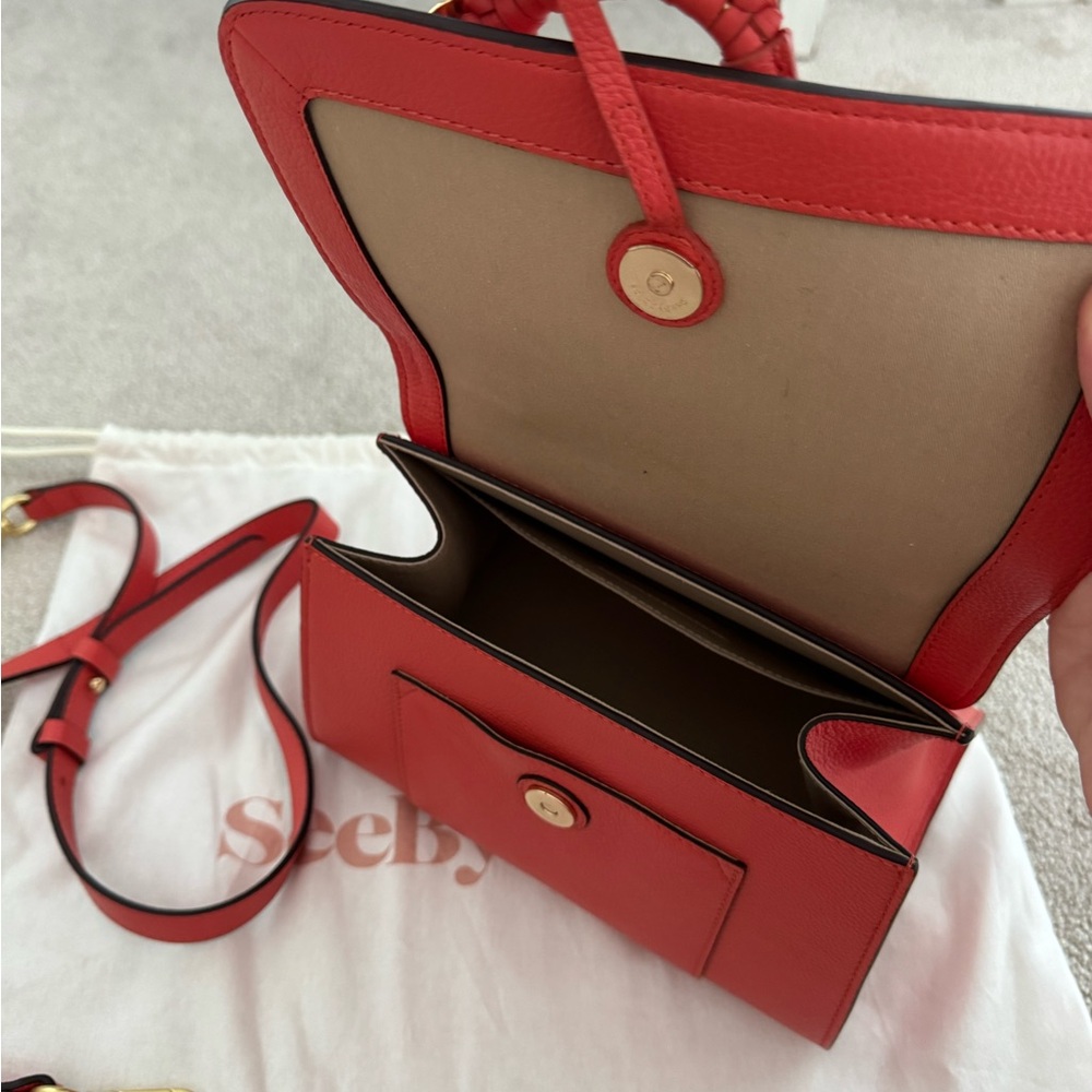 See By Chloe Coral Joan Bag with Removable Strap - Picture 6 of 6